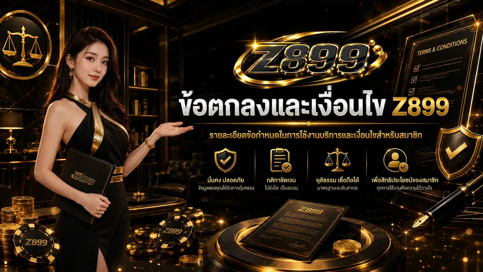ข้อตกลงและเงื่อนไข-Z899